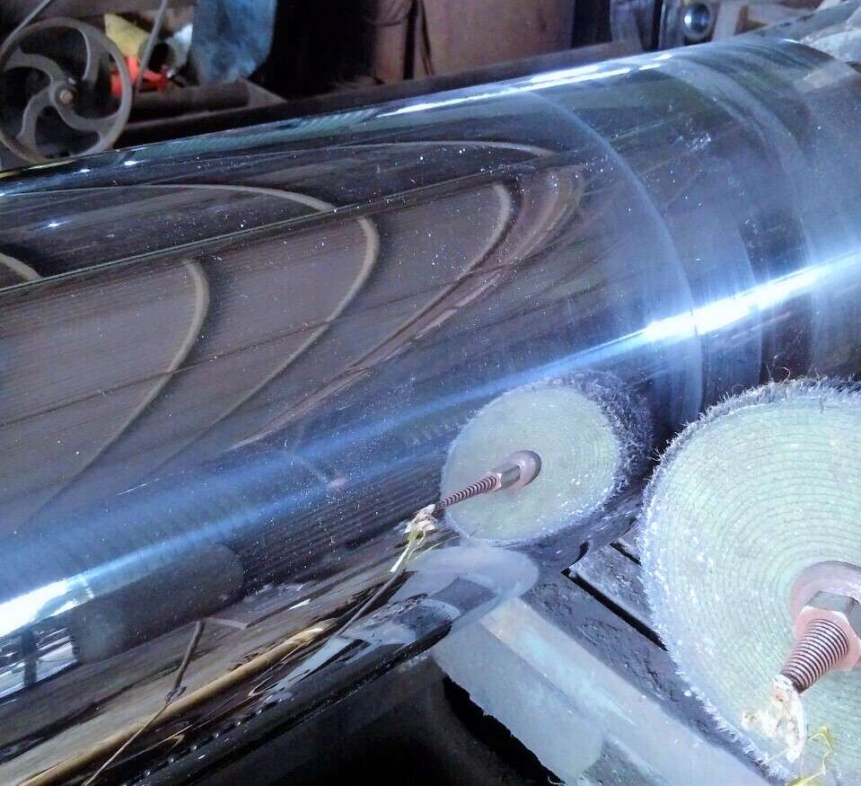 Mài bóng Rulo cán màng nhựa