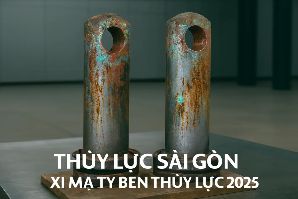 Ty ben thủy lực bị ăn mòn trên tàu biển