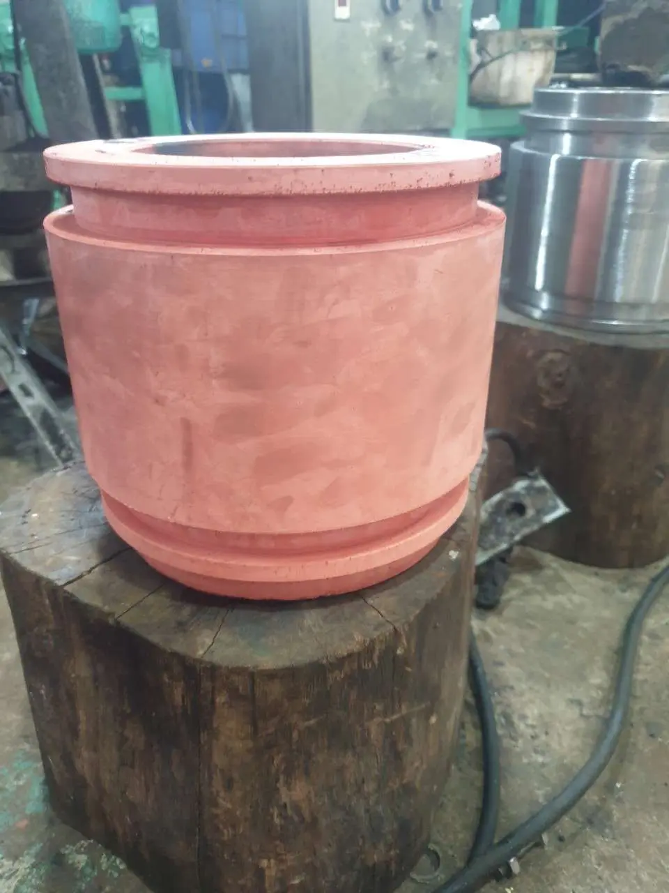 XI MẠ CROM 8 Dịch vụ xi mạ đồng đỏ chống mài mòn cho piston nhà máy thủy điện.