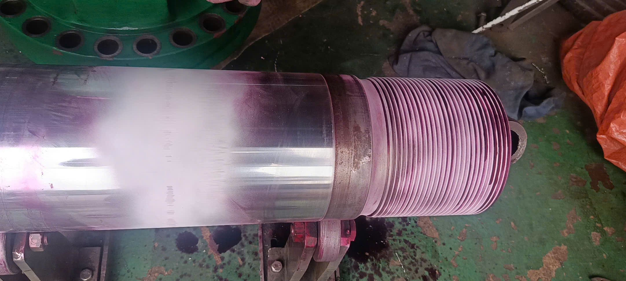 Sửa chữa máy ép thuỷ lực 13 Kiểm tra piston thủy lực