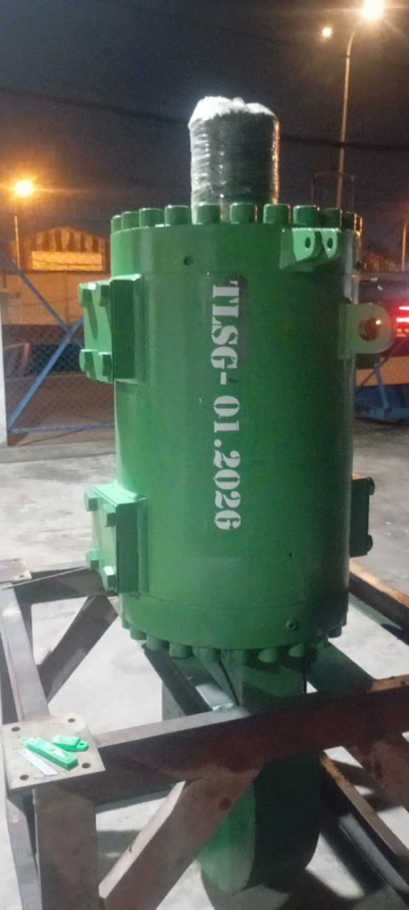 Sơn hoàn thiện xi lanh thủy lực D480