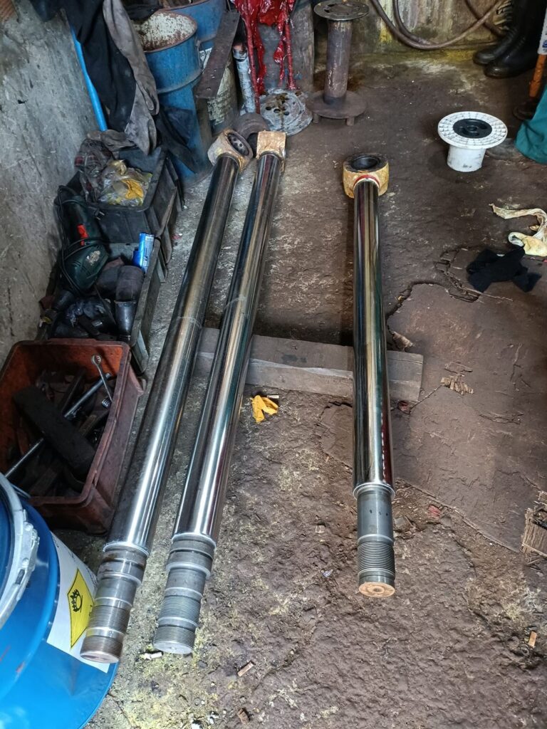 Mạ crom cứng ty ben thủy lực