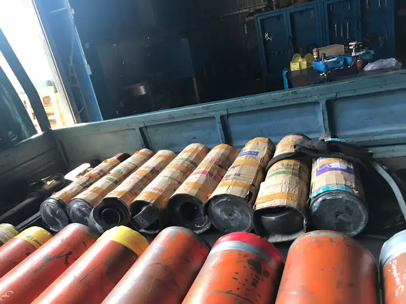 Liên Hệ Công Ty Thủy Lực Sài Gòn 11 Xi mạ crom cứng ty ben thủy lực xe sơ mi rơ moóc STPS.CO